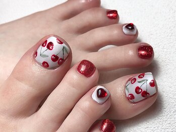 ルピート(Rupiito)/キュートな手描きさくらんぼ♪