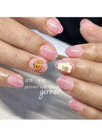 ピンクラメにパンプキン！