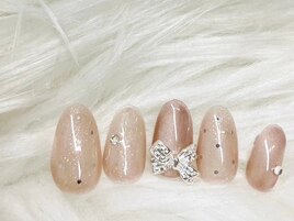 マグネットネイル/冬ネイル