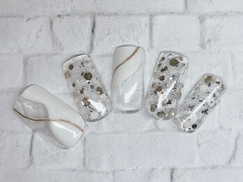 アルセア 上野御徒町店(Alcea)/ニュアンスネイル ラメ