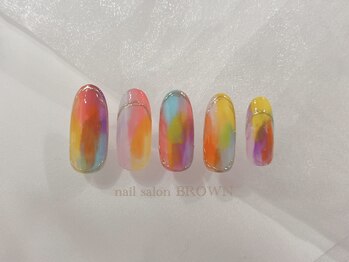 ブラウン アンド ココル(BROWN&cocoru)/定額¥7,700　（M5-4）