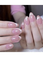 ピュアアンドリッチネイルサロン(Pure&Rich Nail Salon)/マグネットフレンチネイル