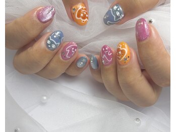 ハロウィンネイル