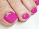 モーヴネイル(mauve.nail)の写真/お仕事でハンドネイルができない方にもおすすめ◎ サンダルの季節到来★フットネイルで足元から華やかに♪