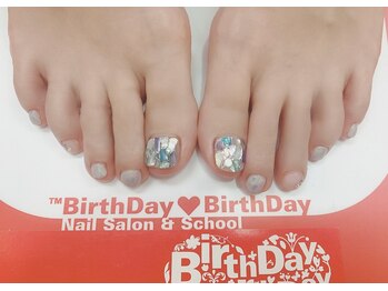 バースデーバースデー 藍住店(BirthDay BirthDay)/☆footシェルネイル