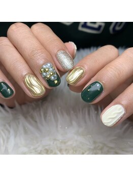 レディスペネイル ノマエ 名駅店(Redispe nail nomae)/Christmas nail