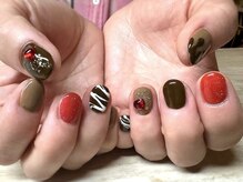 アミュリー ネイル アトリエ(Amury nail atelier)/バレンタイン ハート チョコ