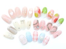 ネイルコレクション ベビーピンク(Baby Pink)/ジェル定額コース￥7990.8990