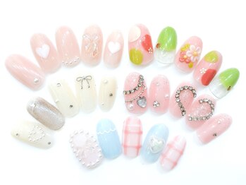 ネイルコレクション ベビーピンク(Baby Pink)/ジェル定額コース￥7990.8990