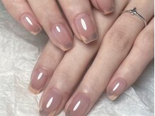 クイーンネイル 新宿(Queen nail)/ミラーフレンチ♪