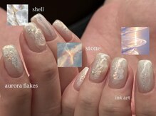 カラネイル 南森町店(calla nail)の雰囲気（art of light / 光のアート）