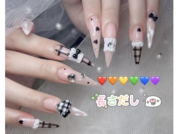 チップアートやりパーツつけ放題