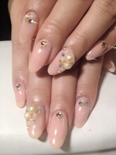 トゥーシェネイルズ(Touche'nails)/お客様ネイル　7000円