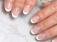 モアニヒロオ 広尾駅前店(MOANI Hiroo)/美爪フレンチ×フィルイン