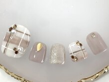 ネイルサロンアンドスクール ブロッサ(BLOSSA)/フット定額コース¥8800