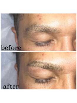 メンズ脱毛 リボーン(reborn)/眉毛で更にカッコイイ