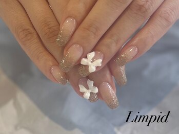 リムピッド 獨協大学前店(Limpid)/ラメグラデーション