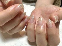 デューネイルスタジオ(dew nail studio)/ラメグラデーション