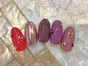 スリール(sourire by PRESS NAIL&EYELASH)/定額ハンド¥6,900(90分)