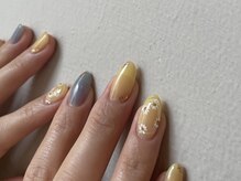 アメリアンドカシェット(Amelie&Cachette)/マーガレットネイル：maika