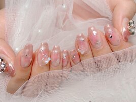 桜ホロネイル