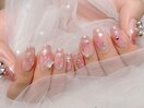 桜ホロネイル