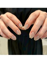 ジーナネイル 浦和美園(Zina nail)/マグネット×ミラーフレンチ