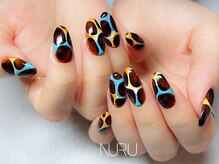ヌル ネイル 新宿(NURU NAIL)/個性派/韓国個性派/ベッコウ