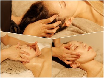 ベルファム(Belle femme)の写真/頭蓋骨矯正で頭皮からしっかり引き上げ、頭とお顔の筋肉に徹底アプローチ！リフトアップ効果を実感♪