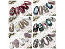 マンスリーデザイン6種必見☆マグネット/ツイード/クリスマス