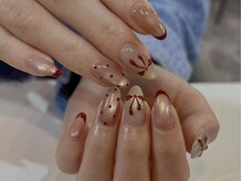 アイネイルズ 梅田店(I nails)/ボルドーフレンチ