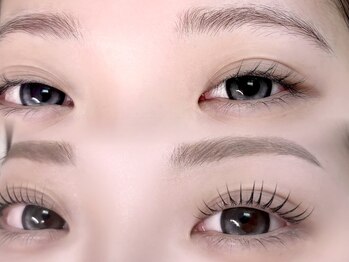 ロム(ROM)/lash lift×eyebrow wax