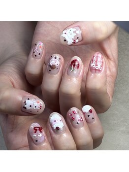 アール 海老名店(R)の写真/SNSでも大注目★艶ワンカラー/マグネット/豊富*ニュアンスデザインも◎「好き」を見つけて最高のネイルに♪
