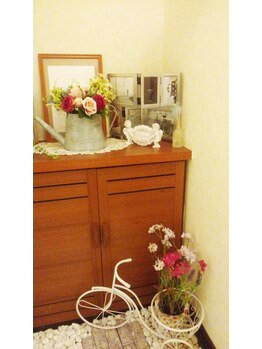 クルアルガ/可愛い玄関でリラックスタイム♪