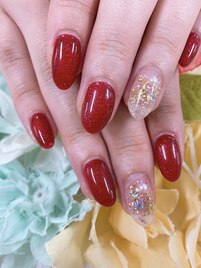 【豊田】可愛いキレイ系ネイル