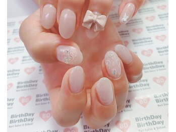 バースデーバースデー 藍住店(BirthDay BirthDay)/☆マグネットリボンネイル