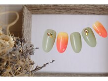 ネイルサロン ファストネイル プライムツリー赤池店(FASTNAIL)/夏フット　ニュアンス【11230】