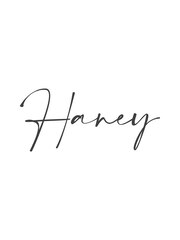 Haney(サロンから一言♪)