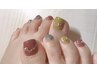 フットネイル/持ち込みデザイン(90分)¥9500
