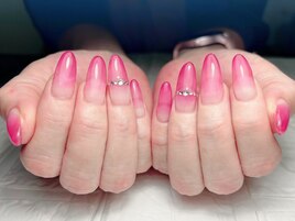 ピンクシンプルグラデーション