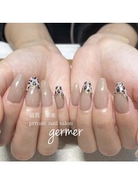 ヒョウ柄フレンチ♪