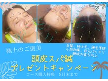 ルッチボディ(Lucci Body)の雰囲気（白髪、抜け毛、薄い毛予防に★頭皮のケアで目元パッチリ、小顔へ）