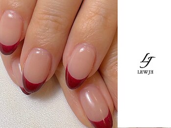 リュージェ(LEWJE)/フレンチ　ボルドー　赤　上品