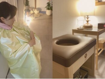 ここから。の写真/無農薬国産よもぎ蒸しで体の芯からぽっかぽか♪温活×血流ケアで女性バランスの乱れに◎