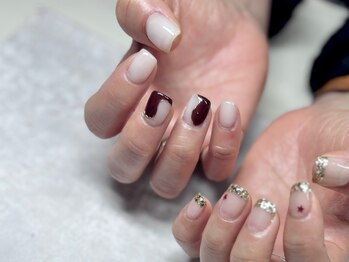 ウイ(u'i)の写真/《定額デザイン多数ご用意♪》カラー変更OK！全メニューフィルインオフ＋ケア込みで口コミ大好評★