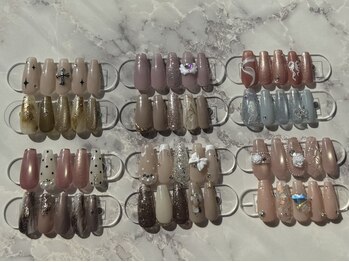 アトリエベルミュ(atelier Bellemu)の写真/【最新トレンドカラー豊富★】予算や好みに合わせて選べる定額ネイル♪《シンプルな定額デザイン¥8800～》