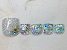 フェリーチェ(nail salon＆school felice)/フットネイル/定額制8800円/瑞江