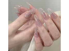 今旬のミラーネイル