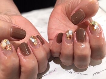 アールユー RU beauty salon/秋シェルネイル