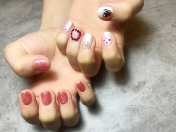 イデアル(ideal)/ジェルデザインフリー5本アート